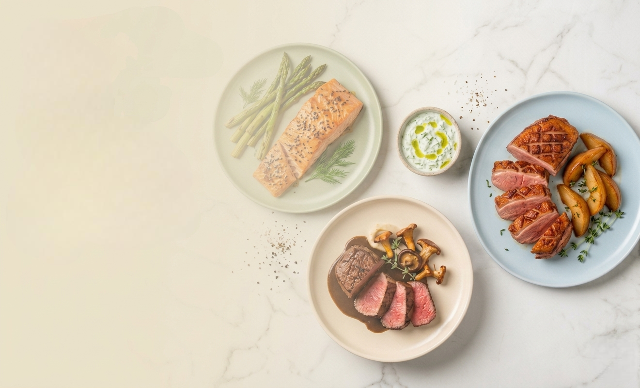 Platos gourmet MeatBox